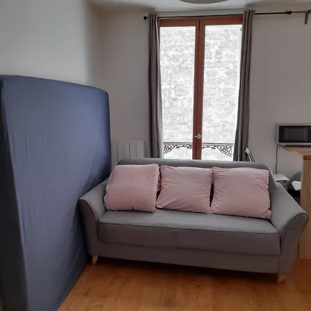 Studio 11 Calme Quartier Central, Anime, Proche Metro Париж